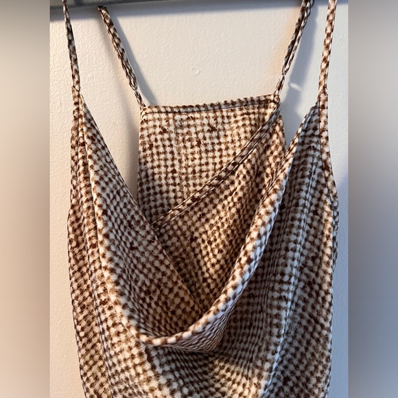 Banana Republic Silk Tank Small Cami Snake Print Date Top - Picture 3 of 3